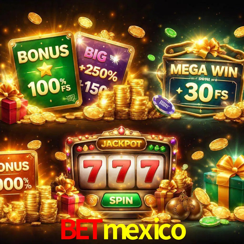 Tipos de bonos Betmexico incluyendo recompensas de bienvenida y promociones continuas